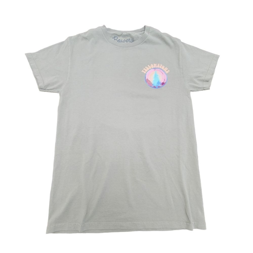 Bowery Yellowstone Graphic Short Sleeve Beige T-shirt Men's Size S 100% Cotton - Picture 2 of 7